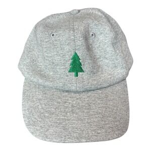 Pine Tree Hat Embroidered Champion Heather Gray Adjustable Hat Forged 4x4 Cotton